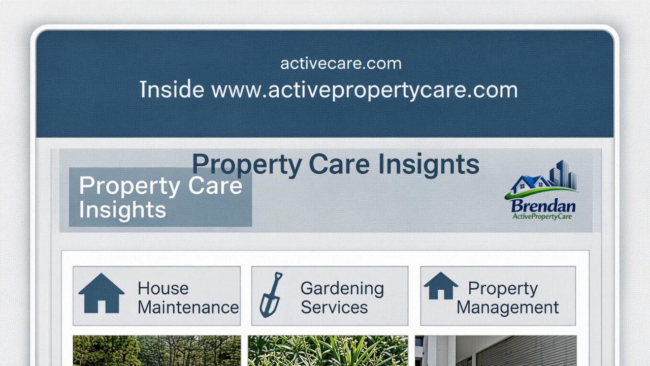 Inside www activepropertycare .com Property Care Insights