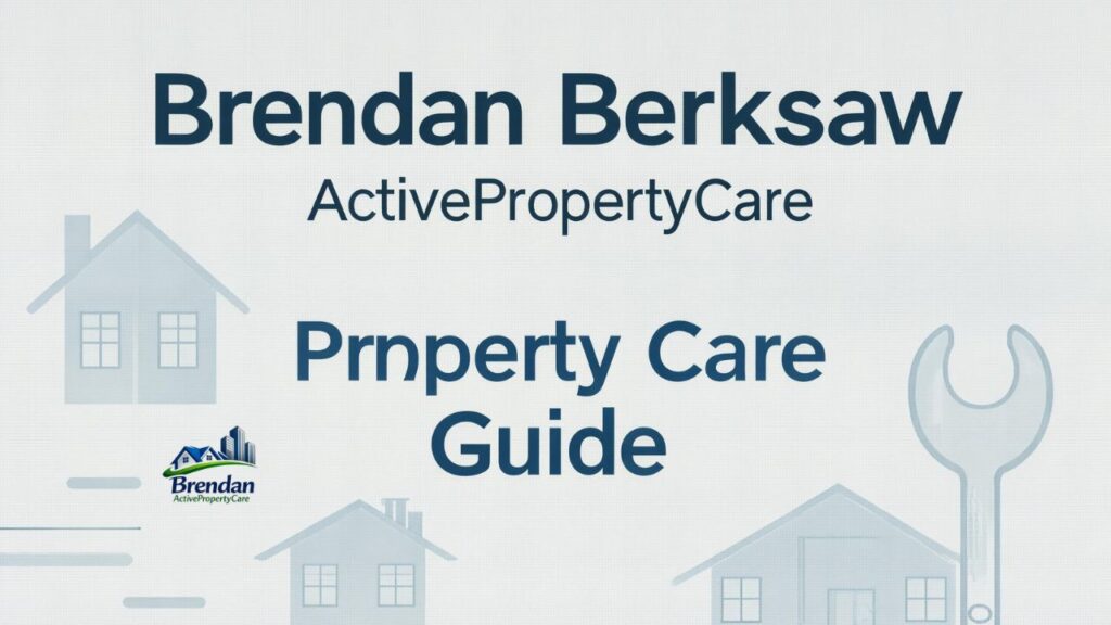 Brendan Berksaw ActivePropertyCare Property Care Guide