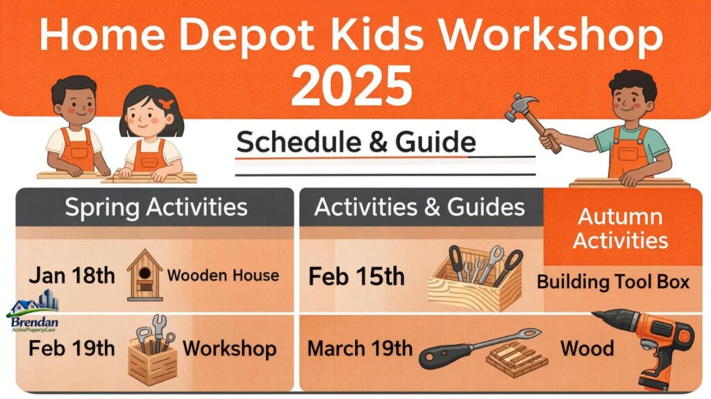 Home Depot Kids Workshop 2025
