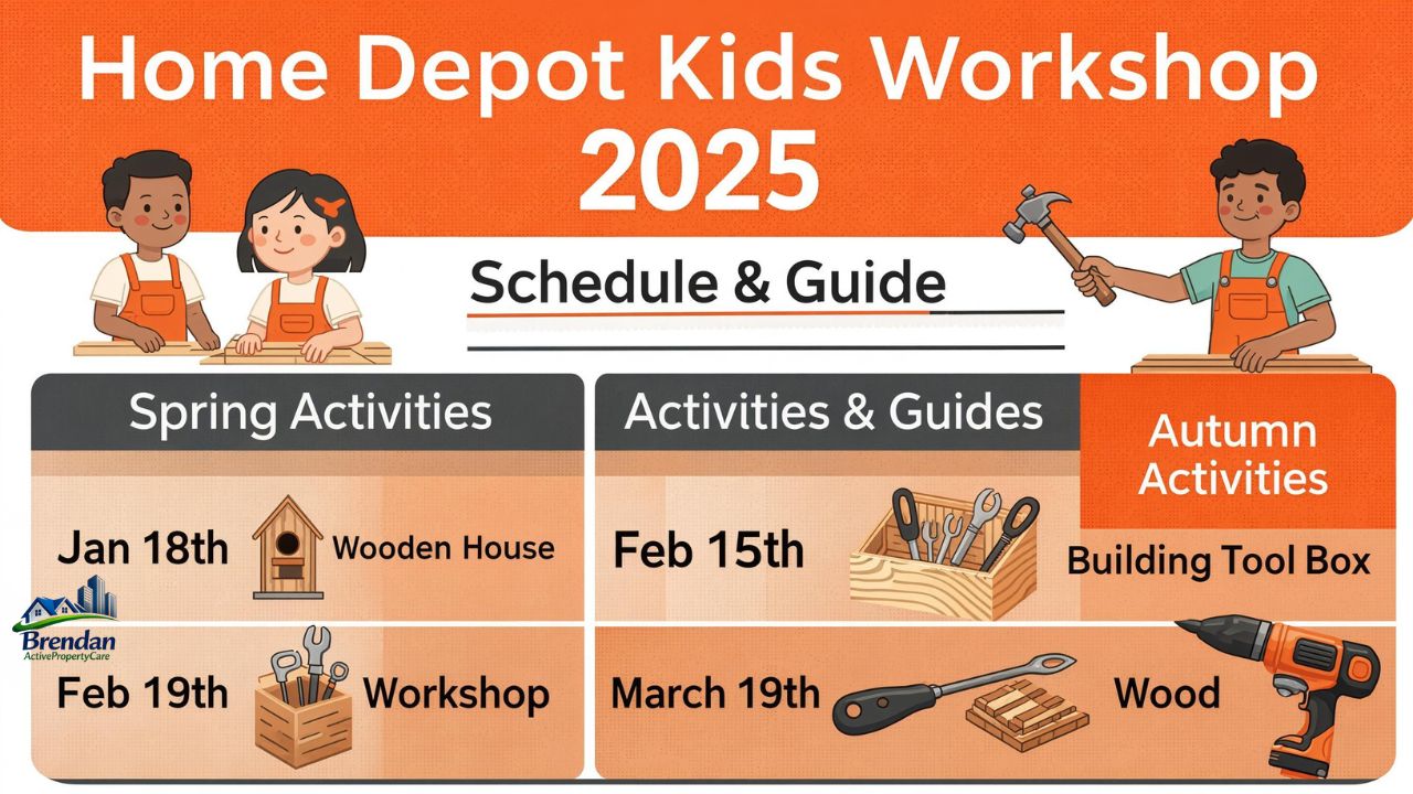 Home Depot Kids Workshop 2025