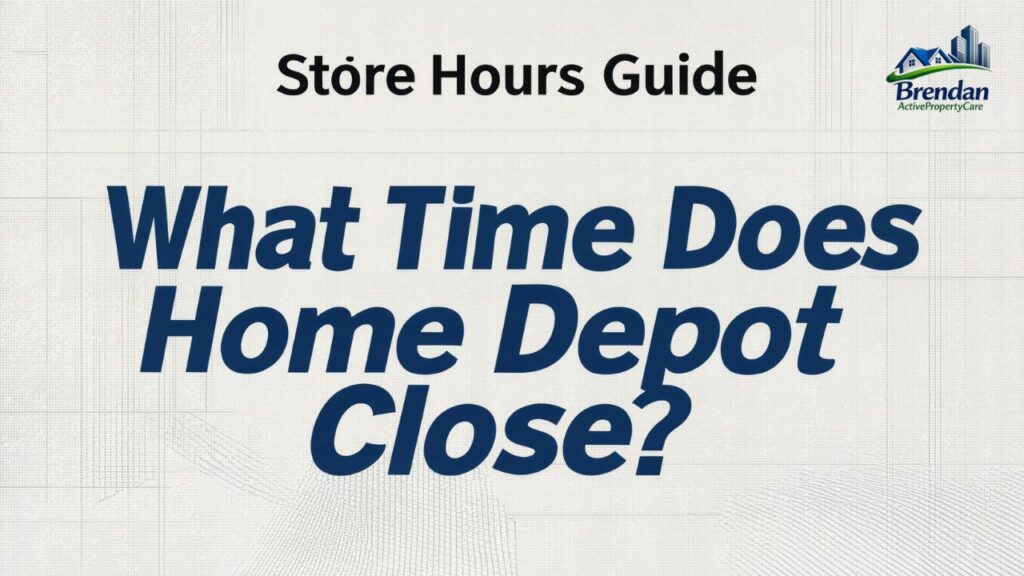 What Time Does Home Depot Close?